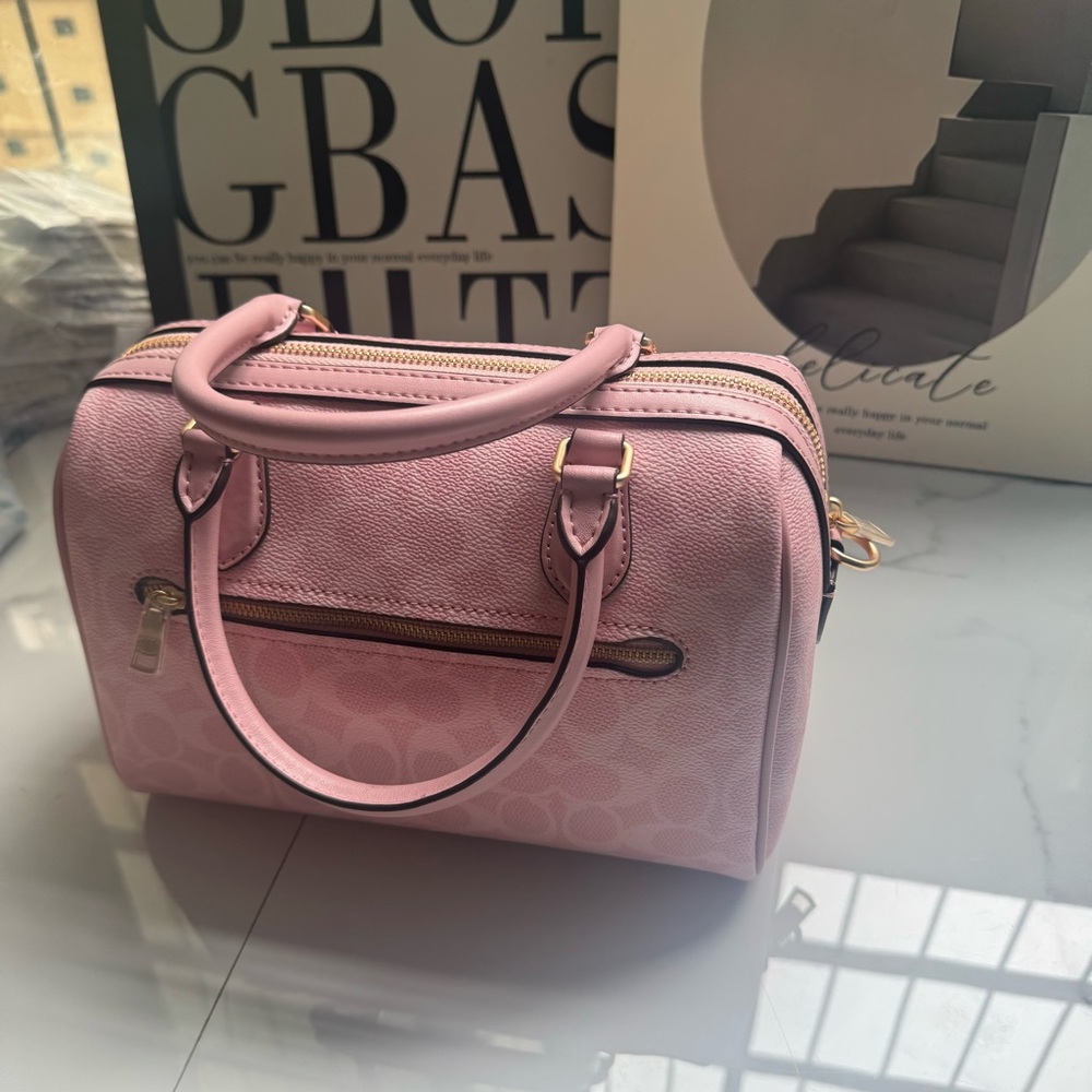 Coach Blush Pink Satchel - Picture 4 of 6